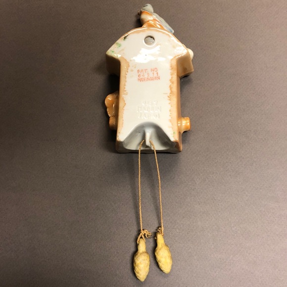 Vintage. Made in Japan Cuckoo clock wall pocket. - Picture 5 of 8